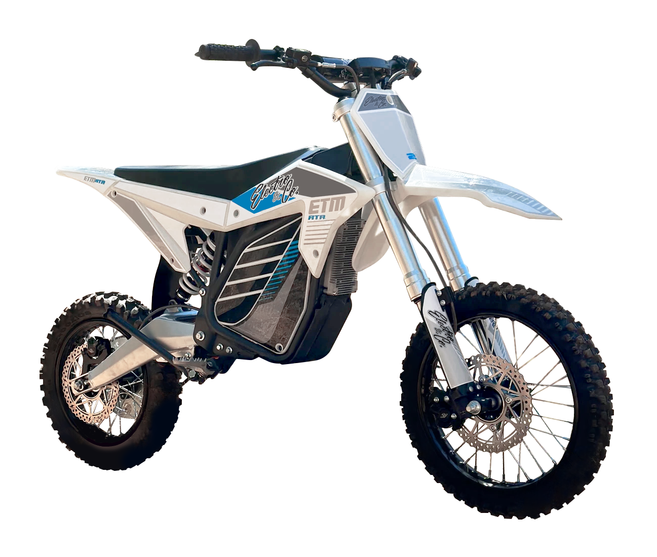 ETM RTR electric bike 3 quarter view