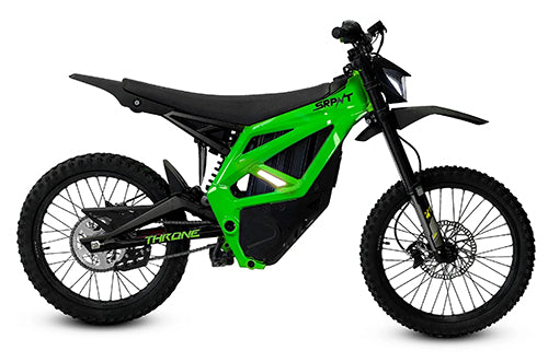 SRPNT electric bike in Green Monster color