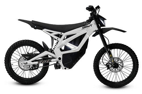 SRPNT electric bike in White Savage color