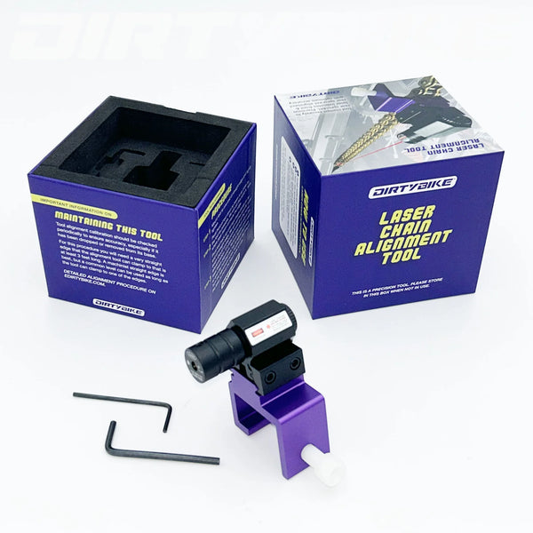 DirtyBike Laser Chain Alignment Tool